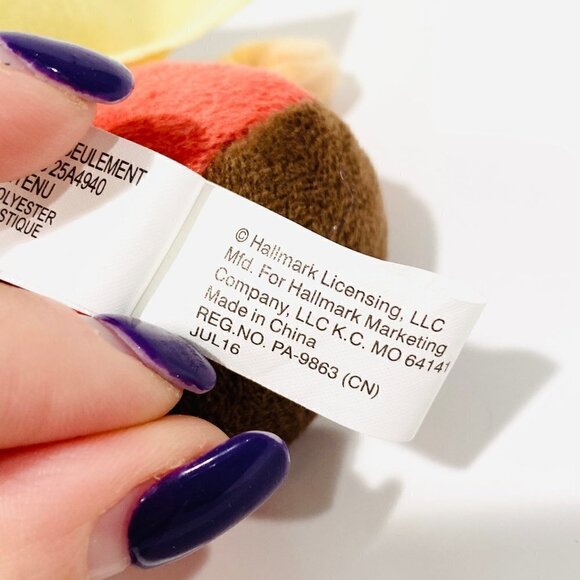 Hallmark Itty Bittys Joseph Nativity Small Plush Toy Collectible - Picture 4 of 4